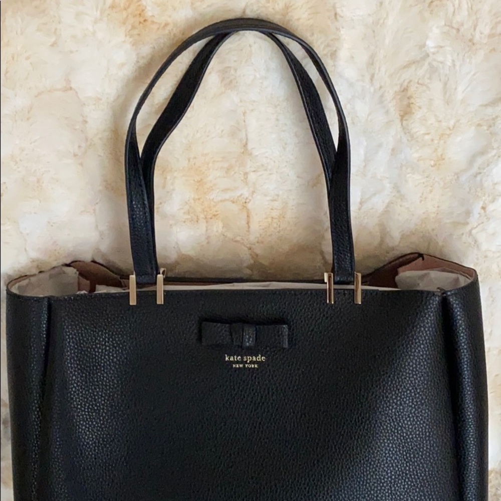 Kate Spade New York Nell Leather Tote Bag - Picture 7 of 16